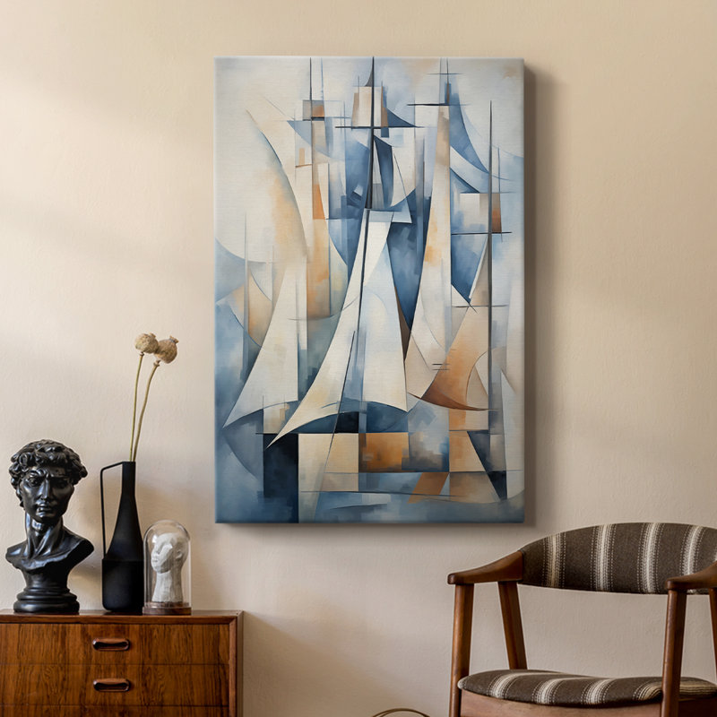 NAUTICAL Series CDXXIV -Custom Wrapped Gallery Cavas, 18" H x 12" W