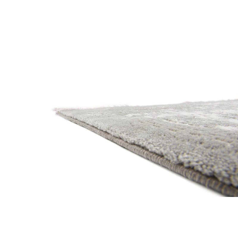 Malynn Oriental Area Rug, Rectangle 5'1" x 8', Purple/Beige