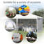 Ayvia 6 x 3 m Party Tent Gazebo with Windows and Side Panels, White