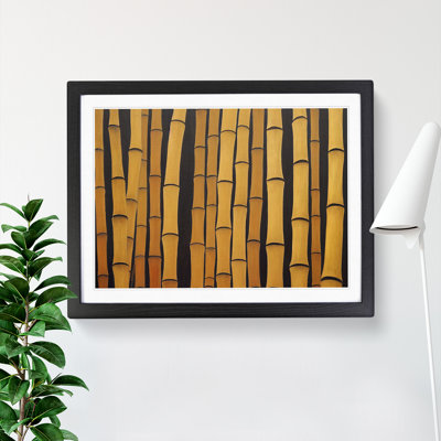 Contemporary Bamboo Forest - Framed Print