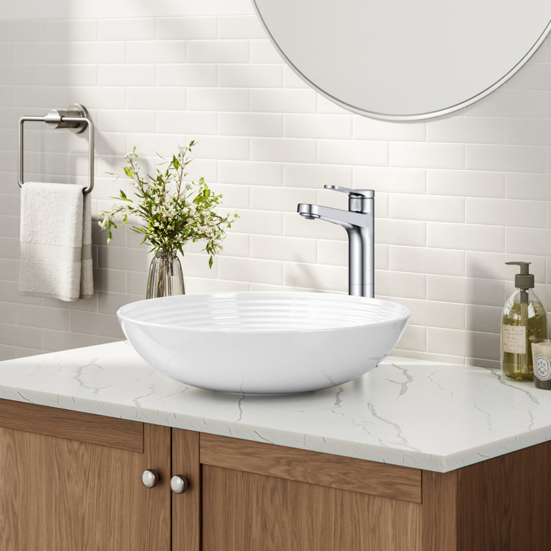 Robinet pour salle de bain KRAUS Indy, Chrome chrome