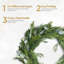 Polyethylene 100cm Wreath