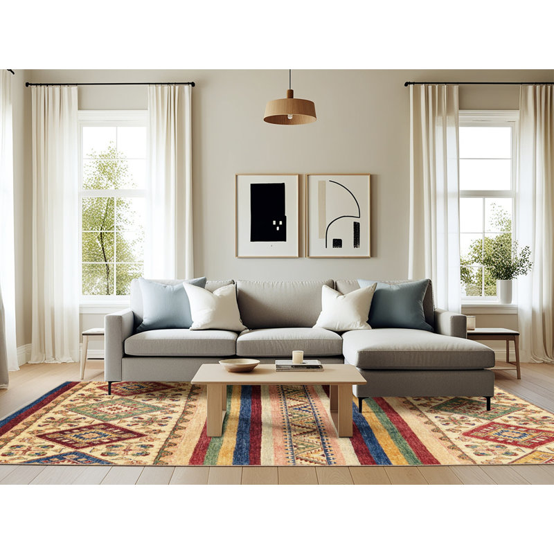 Tapis abstrait moderne 2880, Rectangle 6 pi x 9 pi