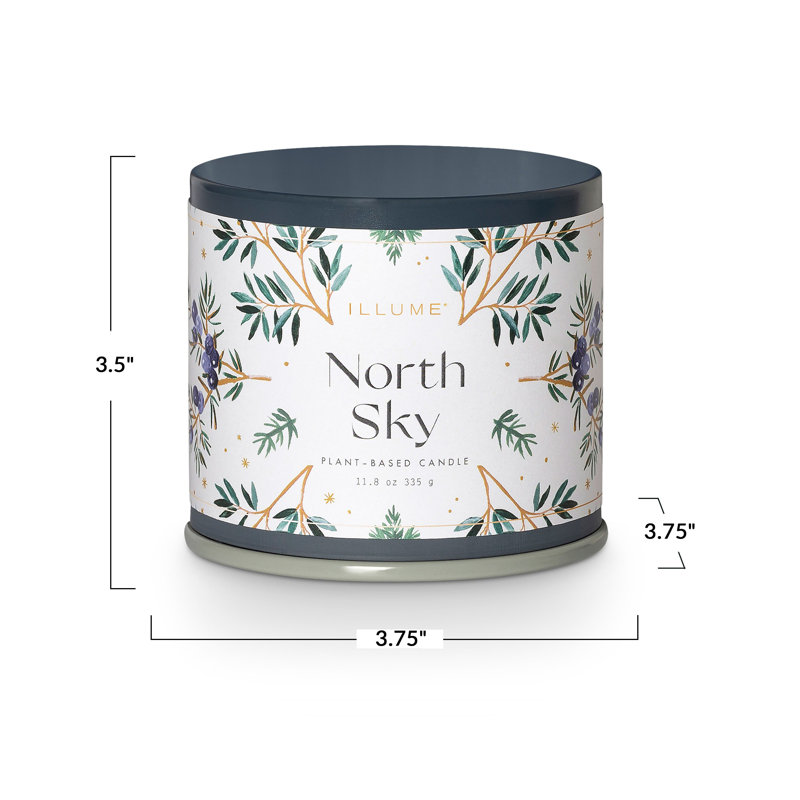 Vanity Tin Candle, North Sky, Vanity Tin