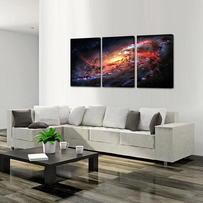 3 Piece Wrapped Canvas Wall Art
