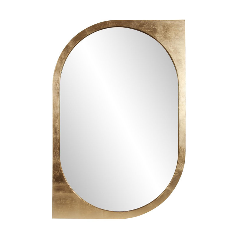 Golden Klimt Oval Mirror