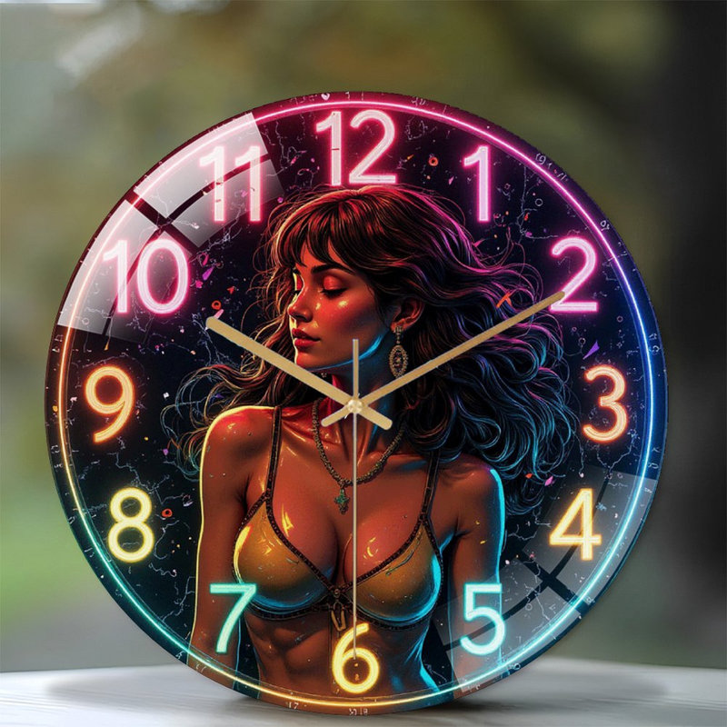 Horloge murale 12 po