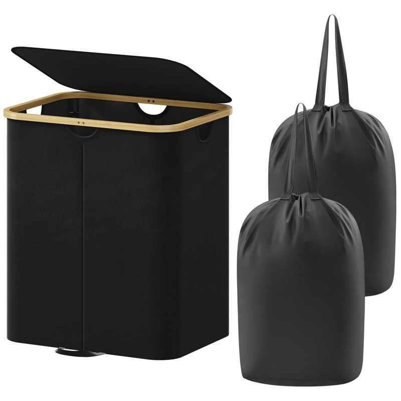 Laundry Hamper, Black