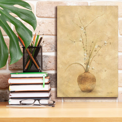 Red Barrel Studio® 'Flowering Plum.' by Cheri Blum Canvas Wall Art