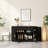 55.1 Inch Modern Storage Lilliam with 2 Doors, 2 Drawers, and 3-Tier Side Shelves for Versatile Home Organization.-110231597