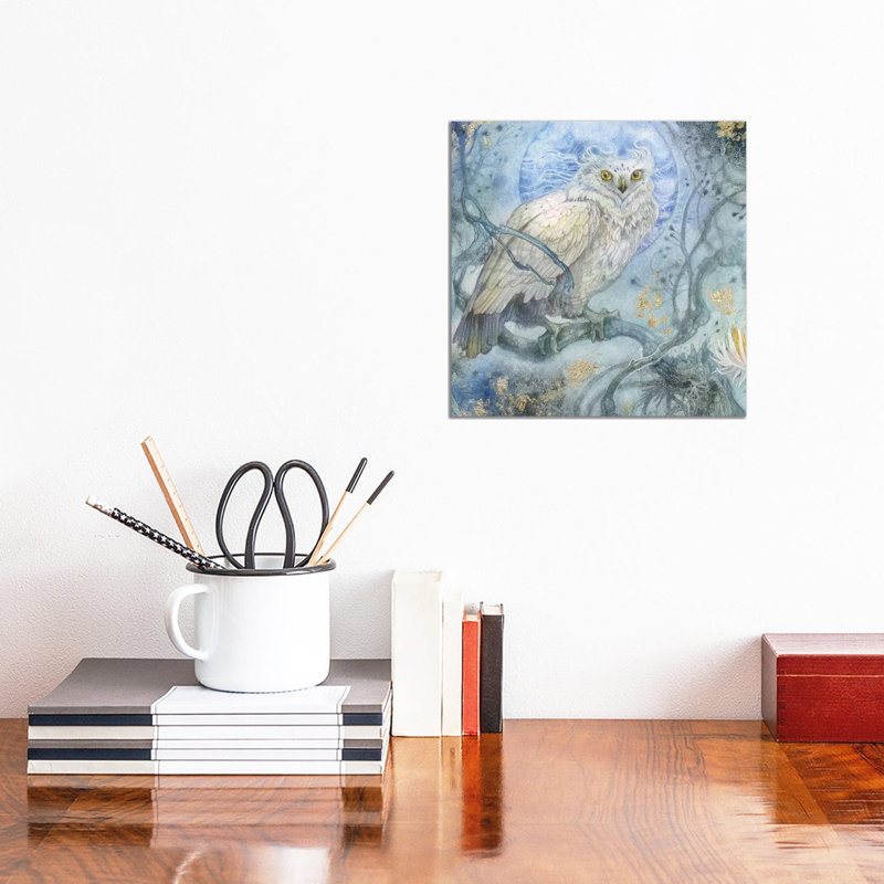 Night Wings I by Stephanie Law - Wrapped Canvas Gallery-Wrapped Canvas Giclée, 30.48 cm H x 30.48 cm W