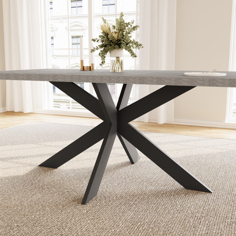 6 - Person Extendable Dining Set, Beige