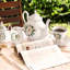 DNGJU 30.7oz. Floral Teapot Set