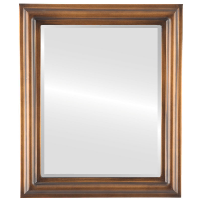 Wivenhoe Wood Flat Wall Mirror, 23" x 19"