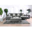Ensemble de canapé modulaire 5 pièces Chenille