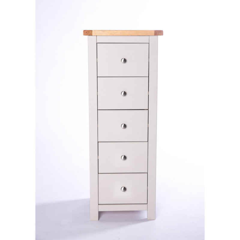 Alec 45cm W Chest of Drawers, Chrome
