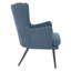 Fauteuil en polyester capitonné 28 po Leib-2043093673