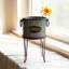 Ensemble de 2 pots à fleurs rustiques en métal avec supports, pots de jardin intérieur en acier galvanisé ondulé pour plantes