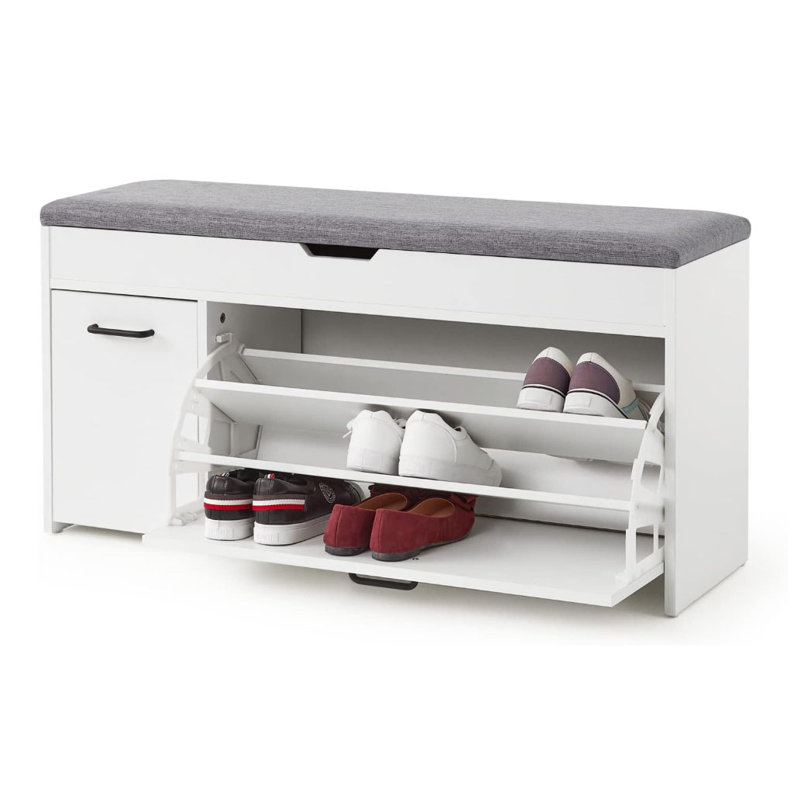 7 Pair Shoe Storage Bench