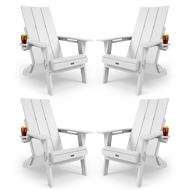 Outdoor Adirondack Chair, White