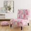 Fauteuil de chambre rembourré Diamond Retro VI - Mid-Century