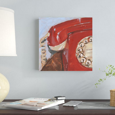 «The 70's Called ... I» par Ethan Harper - impression sur toile tendue
