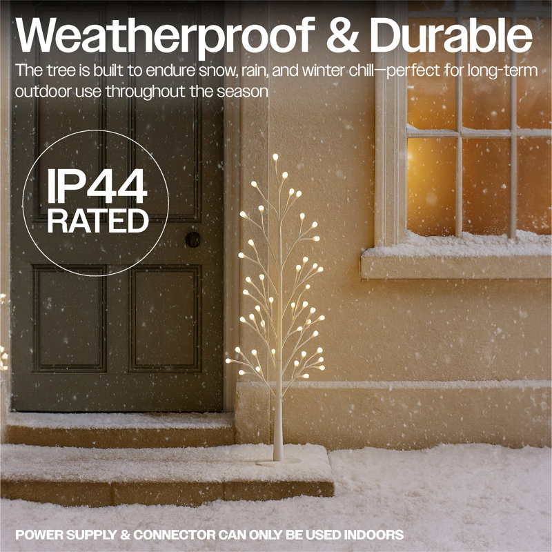 LED Indoor / Outdoor Lighted Trees & Branches, 90cm