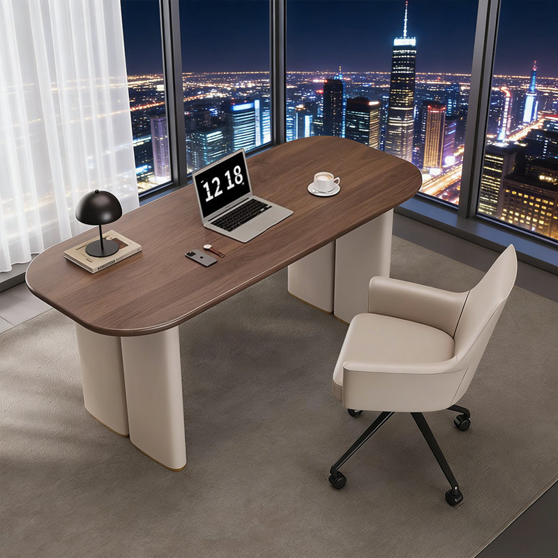 Bureau moderne, H 29,53 po x l 62,99 po x P 27,56 po