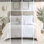 Très grand édredon très grand - 100% coton, broderie en chenille exquise, surdimensionnée et confortable, comprend 2 taies décoratives, design raffiné, relaxant,-121394332-121394335
