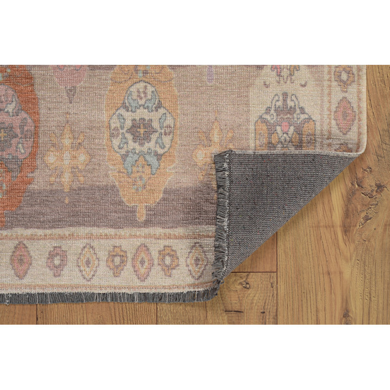 Laurel Adana Machine Woven Polyester No Pattern Area Rug in Brown, Rectangle 8' x 10'