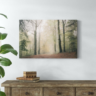 « matinée walk », reproduction d’impression sur toile tendue