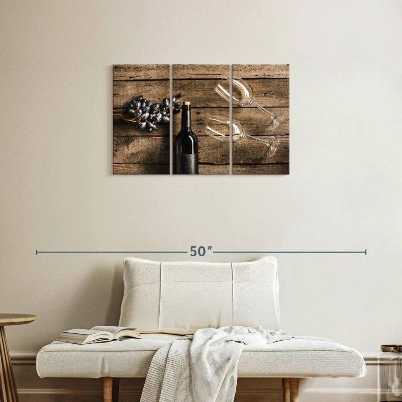 Yarlin Time For Wine, 20" H x 33" W
