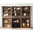 Modern style floor standing bookcase