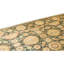 High-Quality Hand-Knotted Dark Green Area Rug