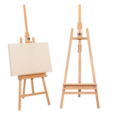 Winado Folding Adjustable Wood Tripod Easel