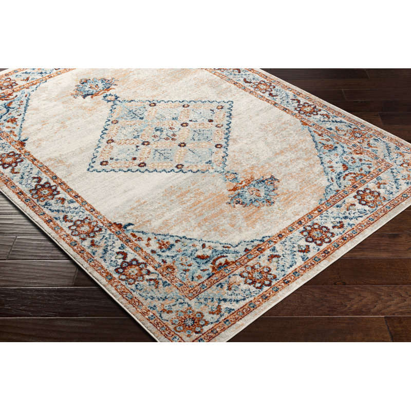 Aldusa Oriental Indoor Rug, Rectangle 5'3" x 7'