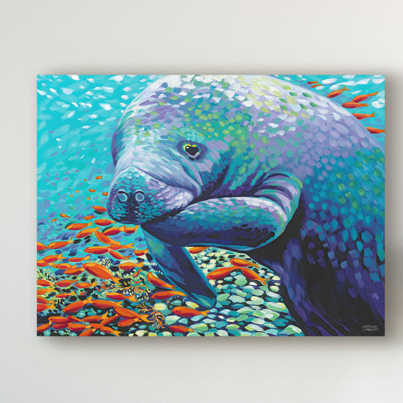 « sea sweetheart ii », art sur toile, H 14 po x l 19 po x P 2 po