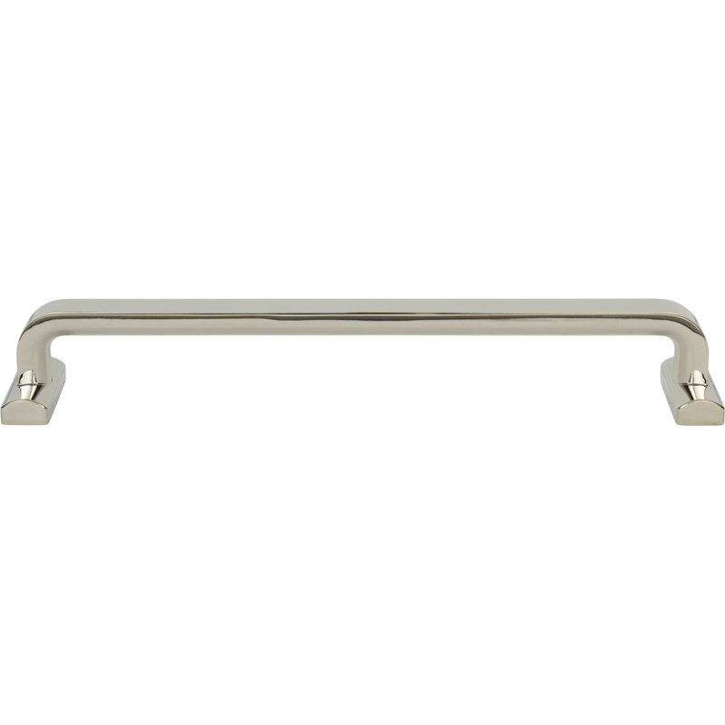 Harrison Appliance Pull, Polished Nickel, 12" Center to Center