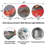 Modern Abstract Wall Decor on Metal