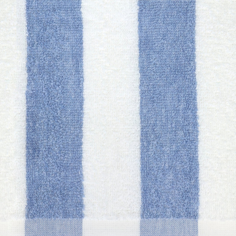 Ensemble de 24 serviettes de plage Fibertone par 1888 Mills Cabana, Bleu
