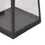 Ensemble de lanternes noires en métal pour l'intérieur et l'extérieur