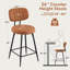 Ensemble de 2 tabourets pivotants 26 po-19147929