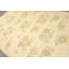 Tapis floral traditionnel kilim tissé à la main ivoire en laine 6 x 9