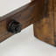 Console en bois massif 50 po Andreas