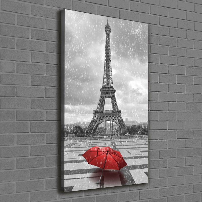 Eiffel Tower Paris - Wrapped Canvas Print