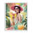 Giclée encadrée blanc bord de mer