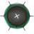 YC 6FT Springfree no Gap Trampoline- Green