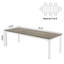 Myrtes 78.7'' W Rectangle Writing Desk