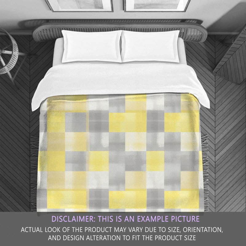 Checkered Comforter, Queen Comforter