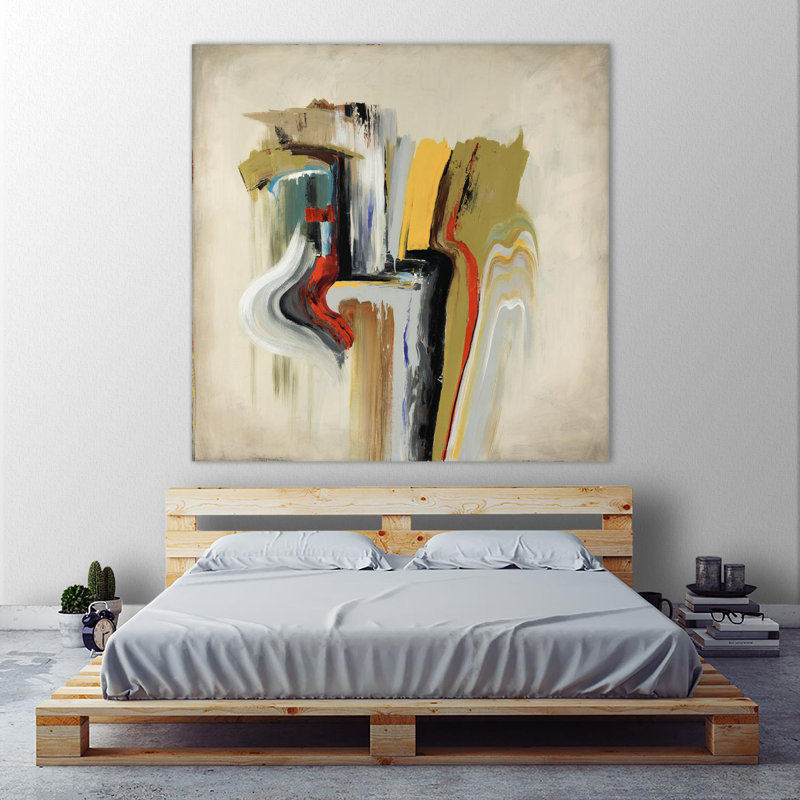«Interfuse On Canvas» par Daleno, reproduction d'art, H 84 po x l 84 po x P 1,5 po
